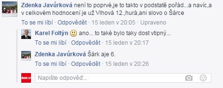 Stížnosti diváků na facebooku Eurosportu