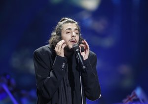 Portugalský zpěvák Salvador Sobral v Eurovizi