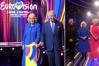 Překvapení Eurovize: Král s královnou jako hosté! Camilla si neodpustila rýpanec