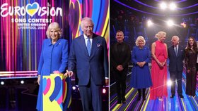 Překvapení Eurovize: Král s královnou jako hosté! Camilla si neodpustila rýpanec