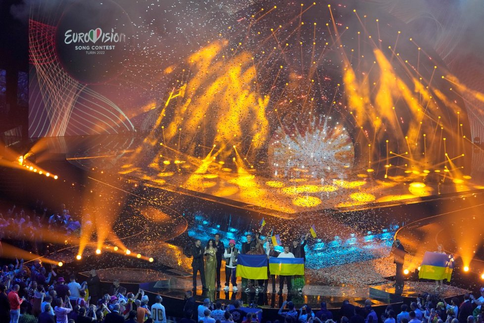 Eurovizi 2022 vyhrála ukrajinská skupina  Kalush Orchestra.