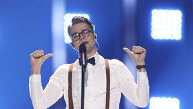 Mikolas Josef v pátek při kostýmní zkoušce