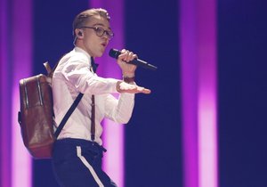 Mikolas Josef ve finále soutěže Eurovize