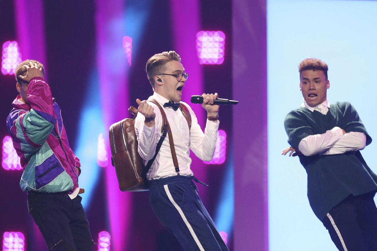 Mikolas Josef v pátek při kostýmní zkoušce