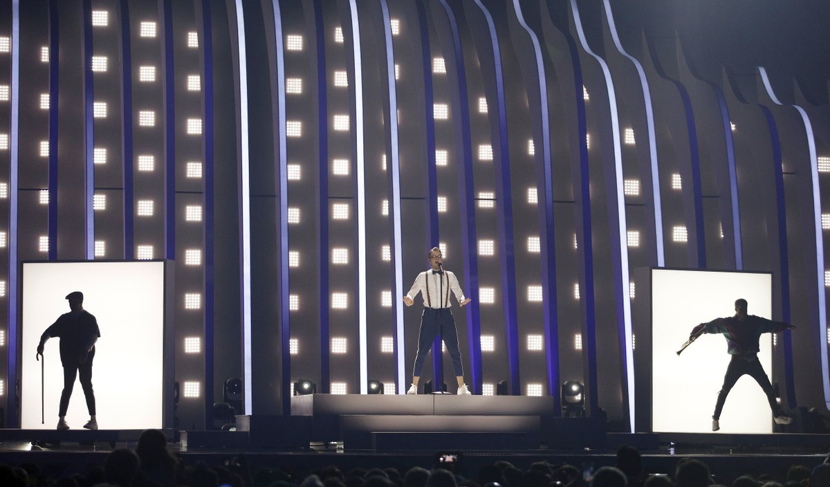 Mikolas Josef ve finále soutěže Eurovize