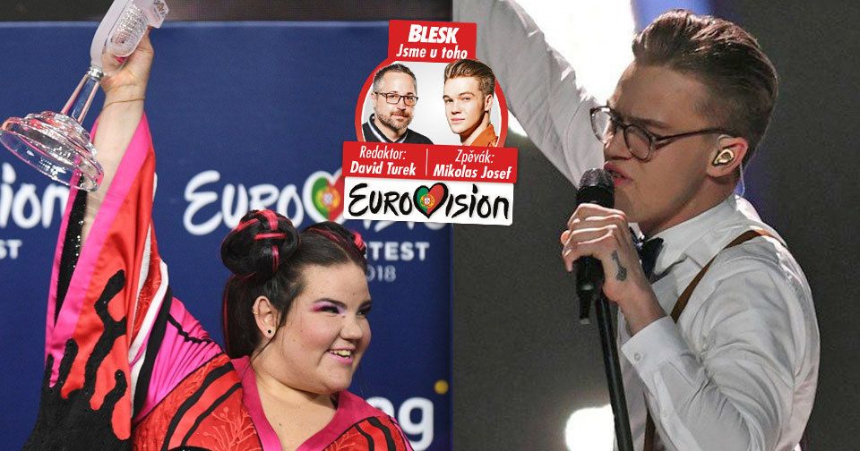 Rekordní úspěch Česka v Eurovizi: Mikolas Josef (22) skončil na šestém místě, první byla extravagantní Netta z Izraele