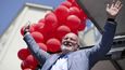 Eurovolby 2019: Frans Timmermans, spitzenkandidát evropských socialistů, při návštěvě Vídně