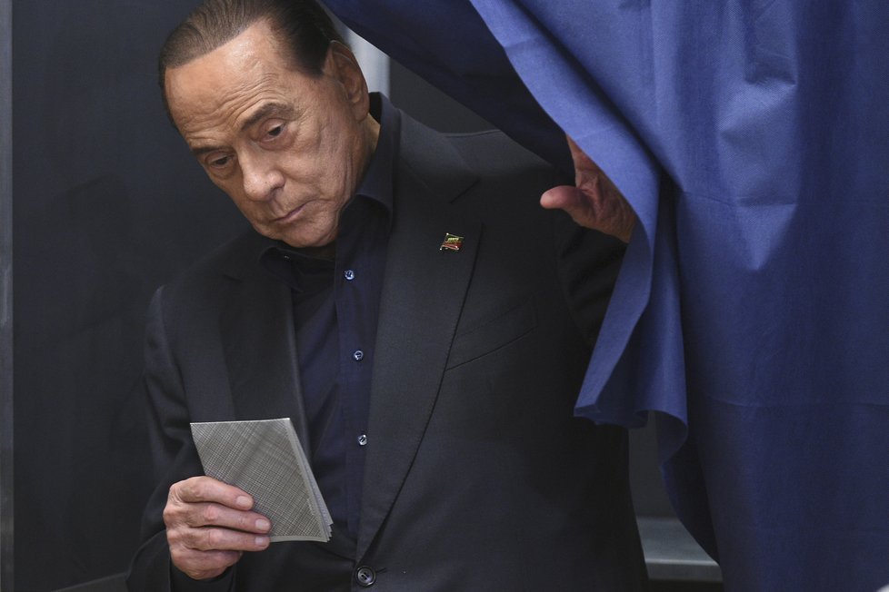 Bývalý italský premiér Silvio Berlusconi