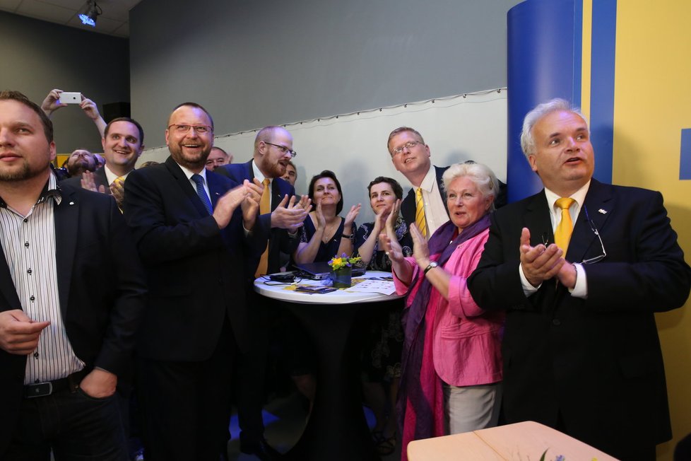 Eurovolby 2014: Spokojenost u KDU-ČSL. Strana vybojovala 3 mandáty. O jeden více, než minule