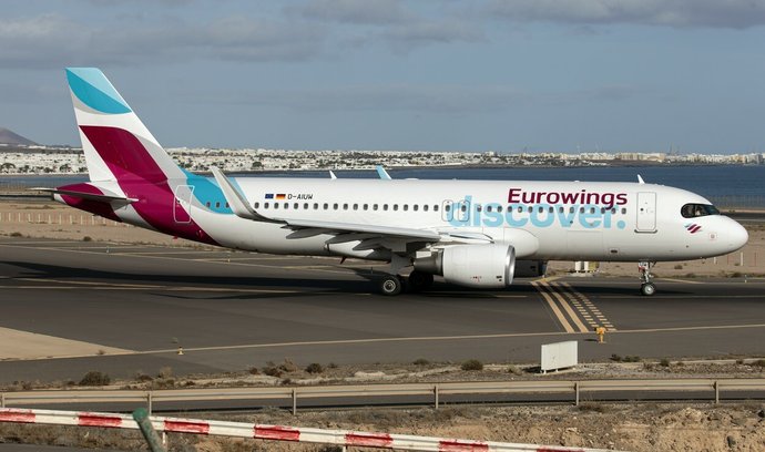 Letadlo společnosti Eurowings Discover