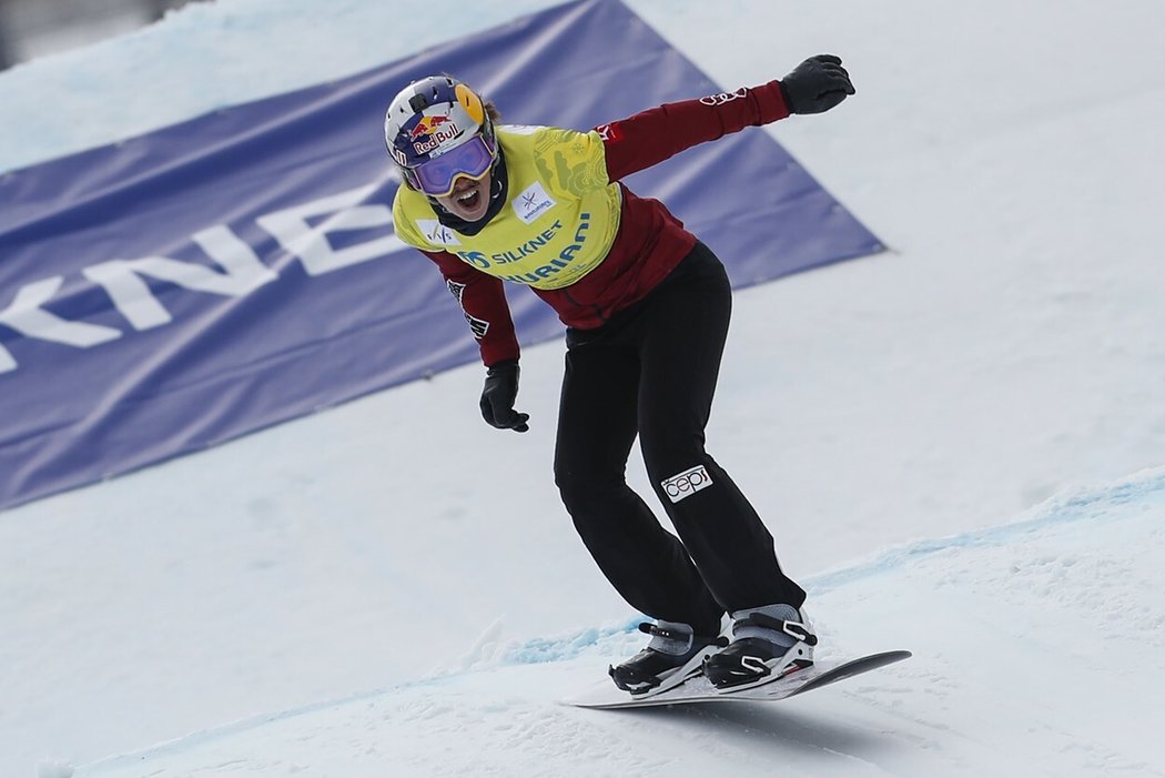 Česká snowboardistka Eva Adamczyková