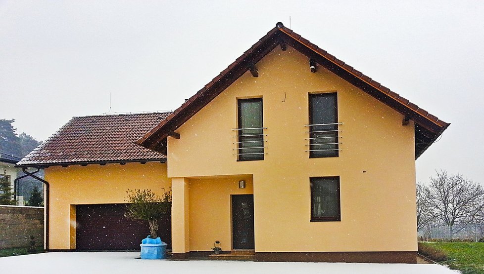 V tomto domě v slovenské obci Chocholná-Velčice manželé společně  žili.