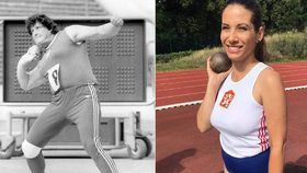 Eva se převlékla za olympijskou vítězku Helenu Fibingerovou.