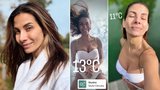 Eva Decastelo se zimy nebojí: Odvážné otužování i tvář bez make-upu!