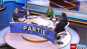 Eva Decroix (ODS) vs. Jana Maláčová (SOCDEM) v Partii na CNN Prima News (4.5.2025)