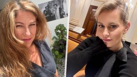 Exministryně spravedlnosti Eva Decroix (ODS) a vládní zmocněnkyně pro lidská práva Taťána Malá (ANO)