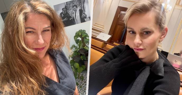 Exministryně spravedlnosti Eva Decroix (ODS) a vládní zmocněnkyně pro lidská práva Taťána Malá (ANO)