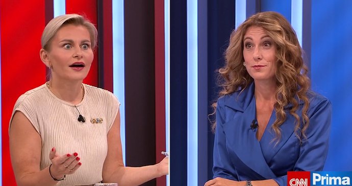 Eva Decroix se na Primě střetla s Taťánou Malou (26.7.2026)