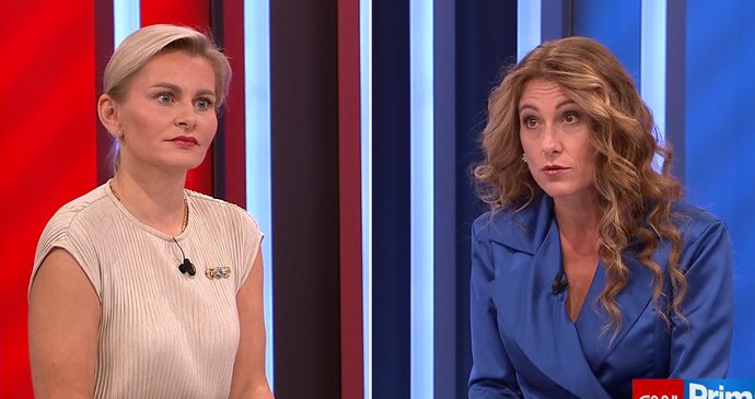 Eva Decroix se na Primě střetla s Taťánou Malou (26.7.2026)