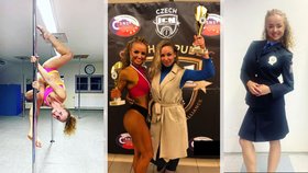 Krásná policistka Eva se zúčastnila šampionátu v kulturistice: Odnesla si hned dvě trofeje