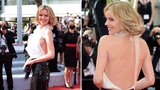 Neskutečně sexy Eva Herzigová na festivalu: Královna Cannes! Ukázala kus ňadra a celá záda  