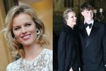 Eva Herzigová se synem Georgem