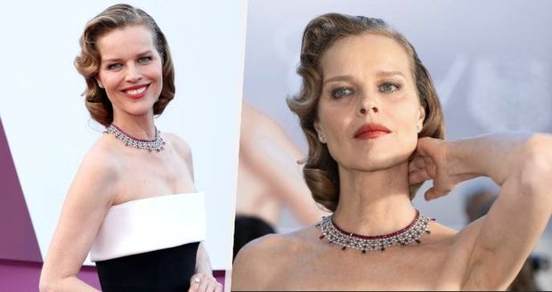 Eva Herzigová rozzářila Cannes