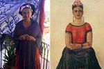 Herečka Eva Holubová se stylizovala do podoby Fridy Kahlo