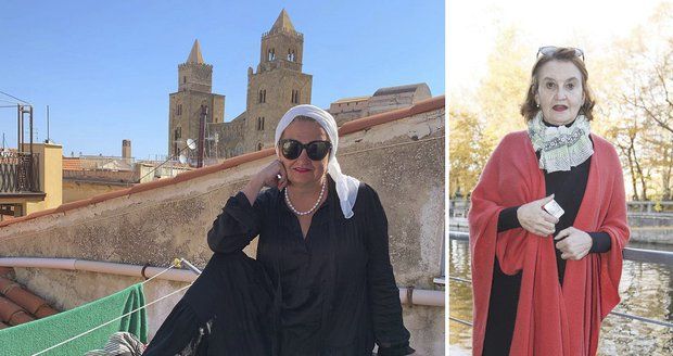 Eva Holubová si užívá dovolenou a mudruje o sociálních sítích.