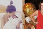 Bývalá modelka Jasanovská porodila: Pohlaví miminka zjistila až po porodu!