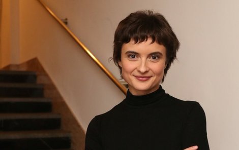 Herečka Eva Josefíková, nyní Podzimková.