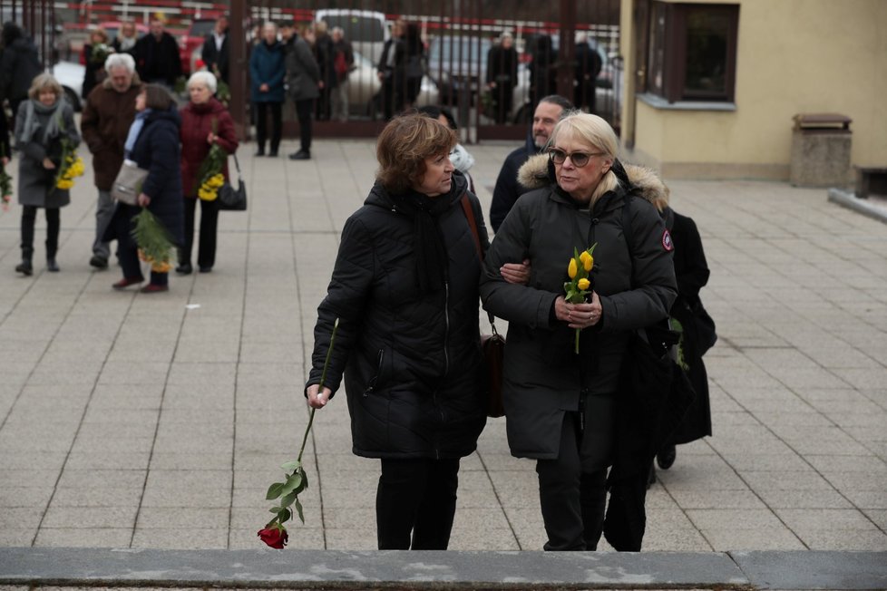 Pohřeb Evy Kocmanové: Kateřina Macháčková