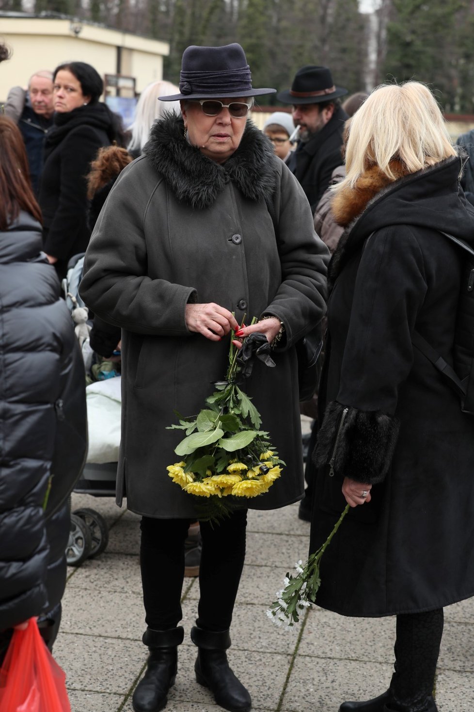 Pohřeb Evy Kocmanové