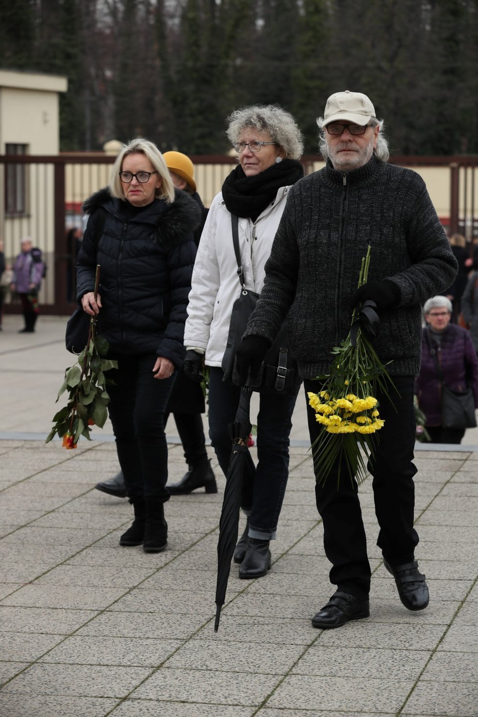 Pohřeb Evy Kocmanové