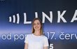 Eva Leimbergerová na tiskové konferenci seriálu Linka