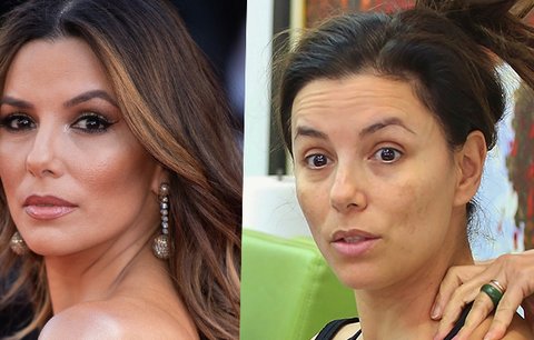 Oslavenkyně Eva Longoria ze Zoufalých manželek překvapila: Bez líčidel a s vrabčím hnízdem!