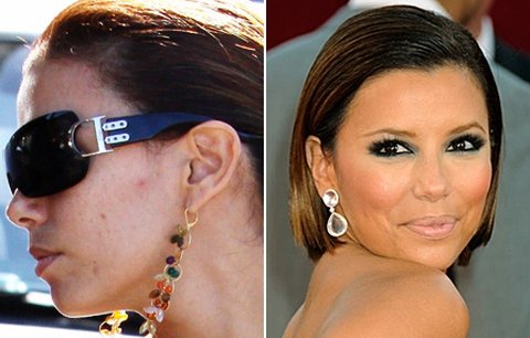 Krásná Zoufalka Eva Longoria: Bez makeupu samý pupínek!