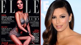 Eva Longoria nafotila luxusní obálku.