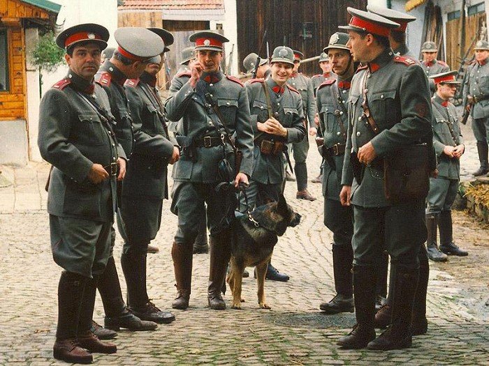 Erik Pardus jako strážmistr Zahálka v Četnických humoreskách