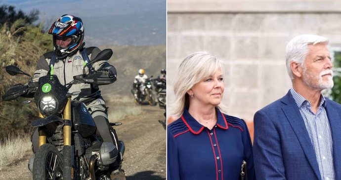 Pavel vyměnil volby za dovolenou na motorce. Zastání našel u první dámy.
