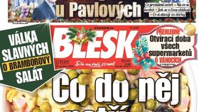 Velký rozhovor s Evou Pavlovou najdete v úterní deníku Blesk (23.12.2025)