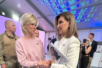 Pavlová o Kyjevu i roli první dámy: Chci pomáhat. A proč dostala čestné místo po boku Zelenské?