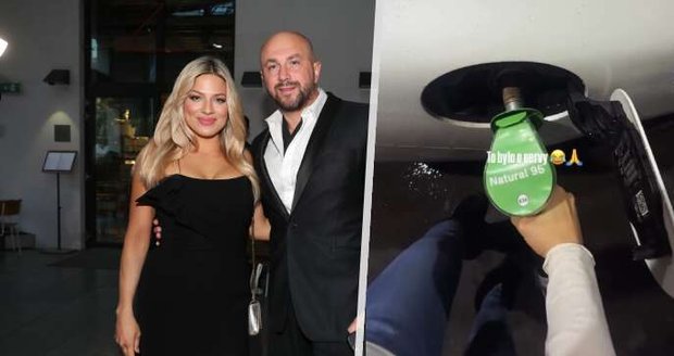 Eva Perkausová si spletla hadice: Odrovnala manželův mercedes! Benzín není nafta…