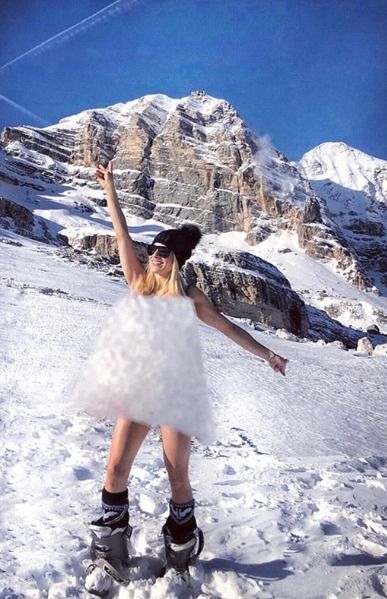 Moderátorka Eva Perkausová si užívala zimních radovánek v Itálii