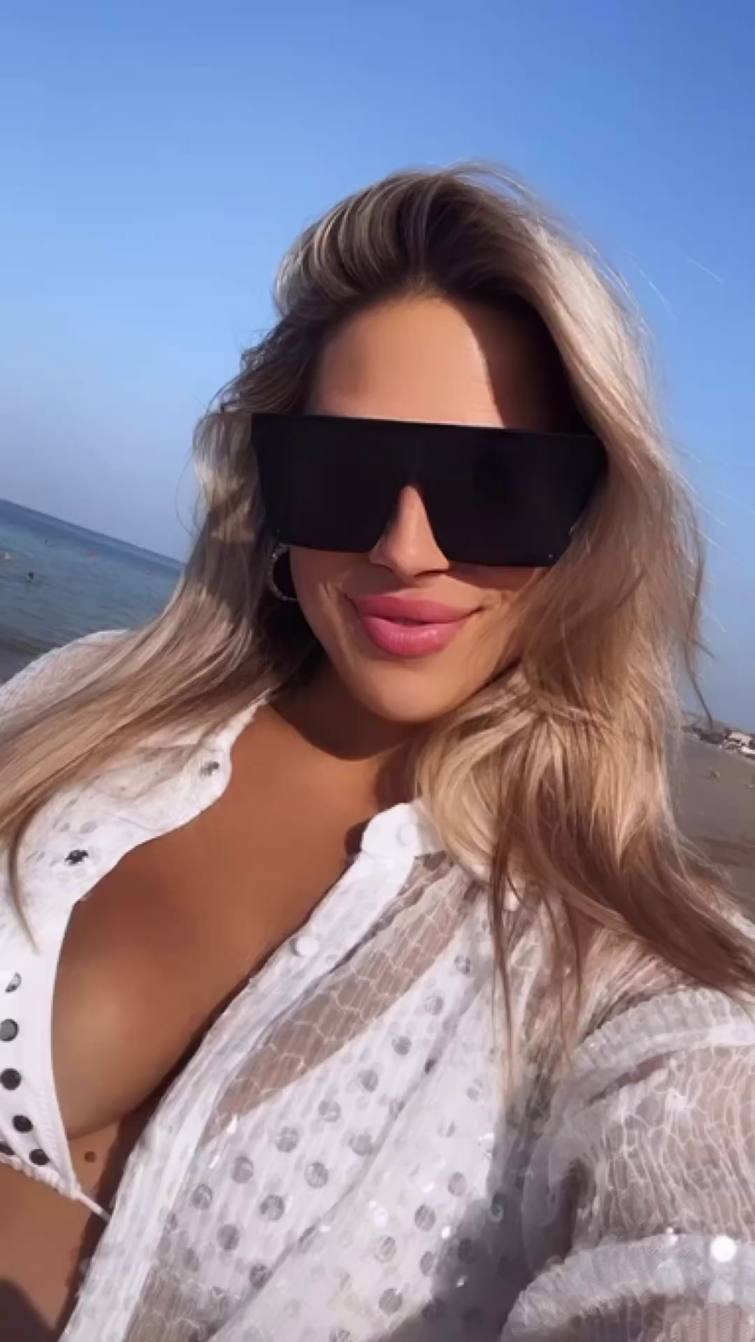 Eva Perkausová na dovolené v Dubaji