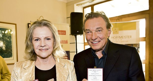 Eva Pilarová a Karel Gott