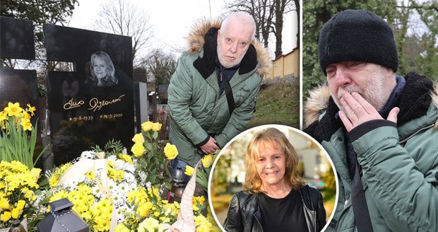 Rok po smrti Evy Pilarové (†80): Vykradli její hrob! Vdovec prozradil, co se ztratilo.