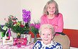 2018: Eva s maminkou, když slavila 103. narozeniny