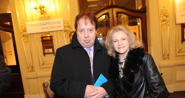 Eva Pilarová dorazila do Státní opery na Slavíky s manželem