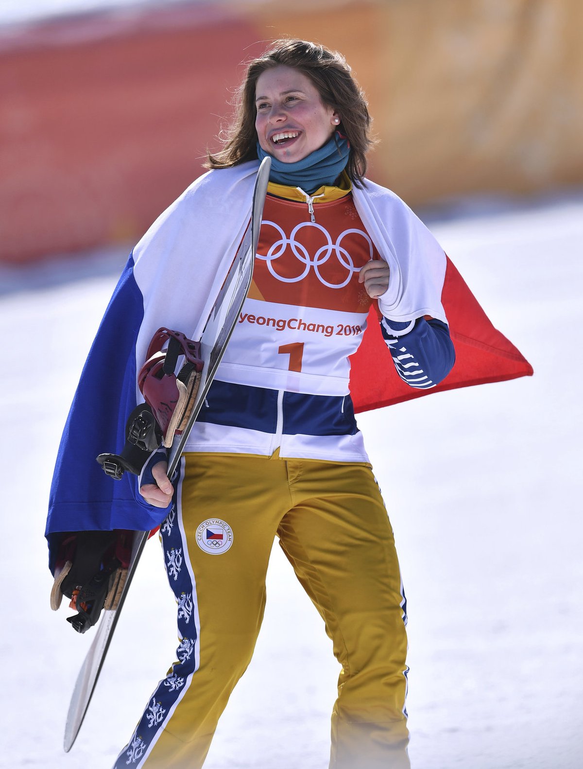 Olympijská vítězka Eva Samková.